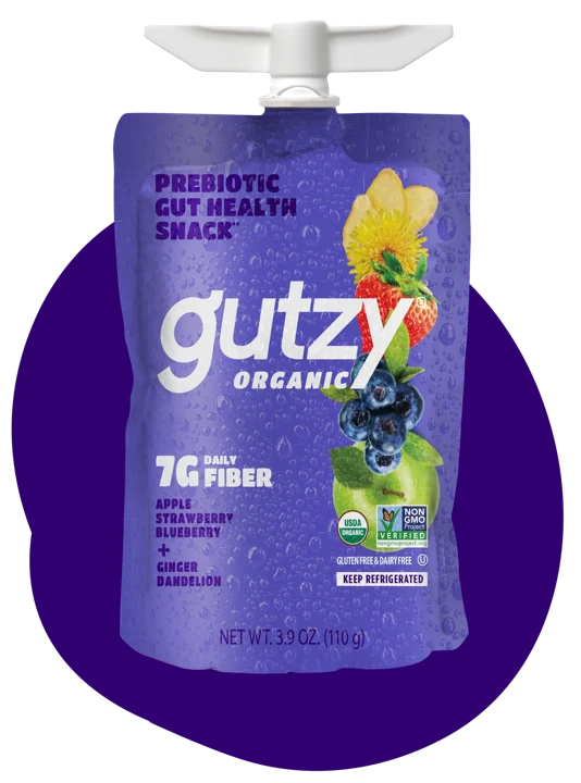 gutzy organic — Apple, Strawberry, Blueberry, Ginger & Dandelion